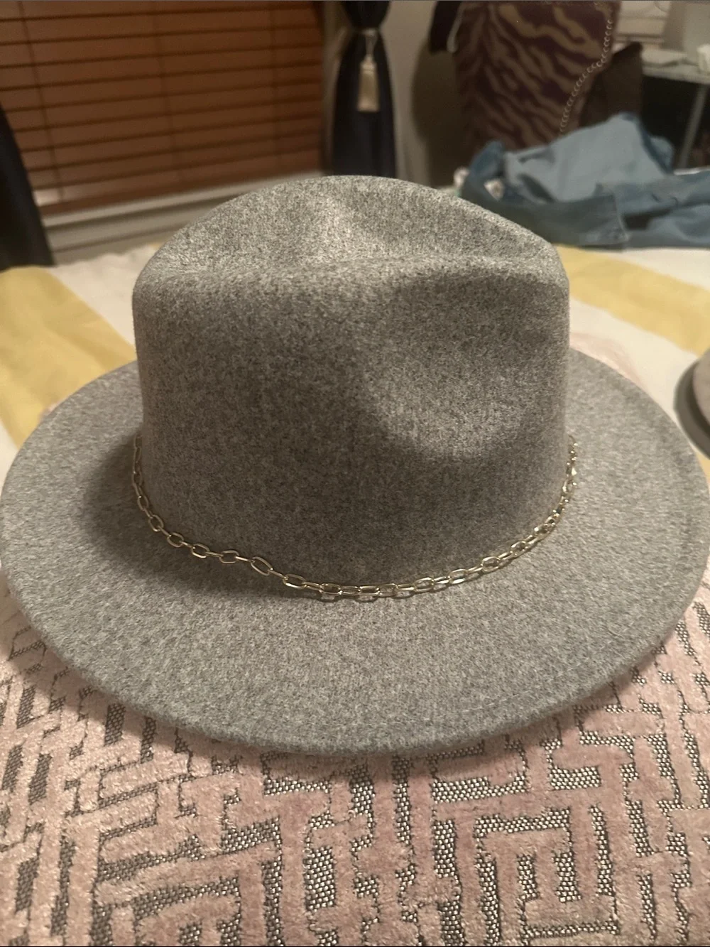 Anthropologie gray women’s hat